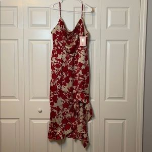 This beautiful dress is too big for me.